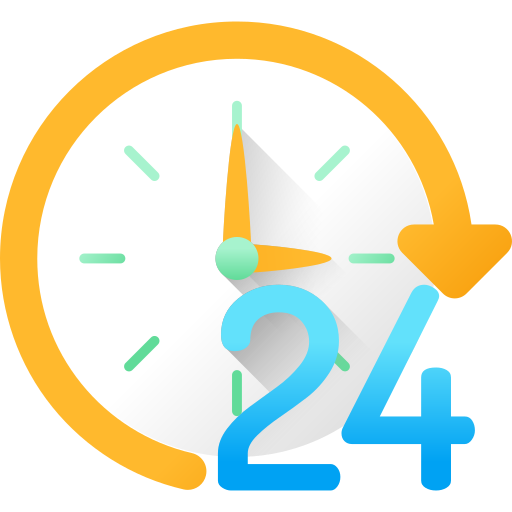 24 Hours Support Available